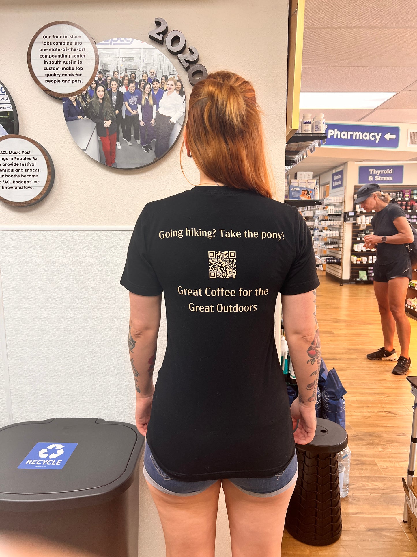 Short sleeve tee black