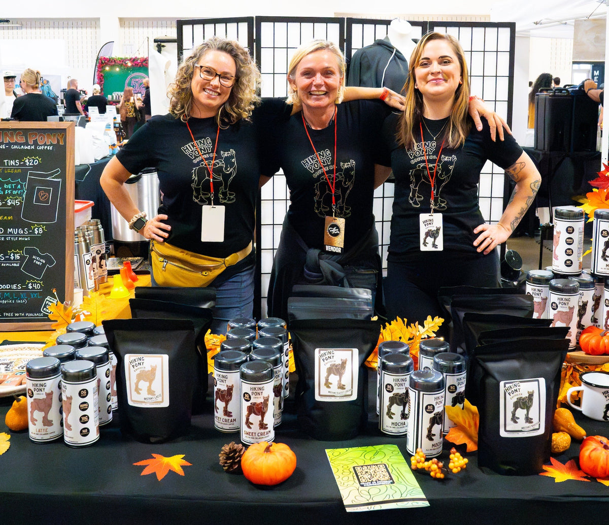 Hiking Pony Founders Nicole Pinedo, Renica Powers, and Ariel Patterson